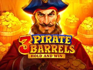 3 Pirate Barrels